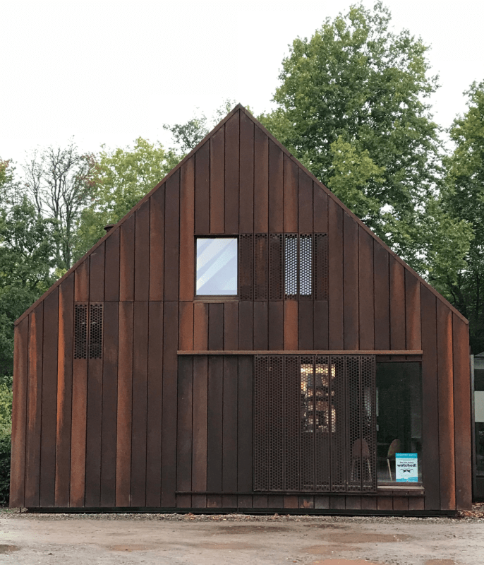 Commercial Corten Cladding