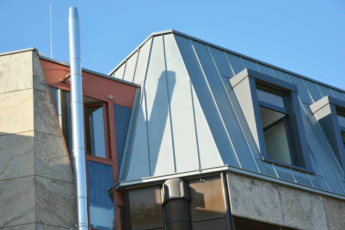 Zinc Standing Seam Roofing