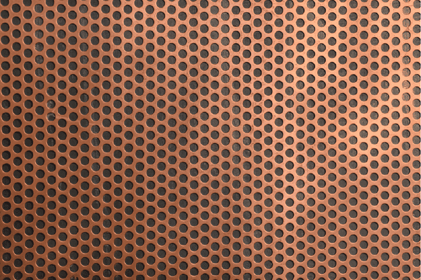 Copper Perforated Sheet