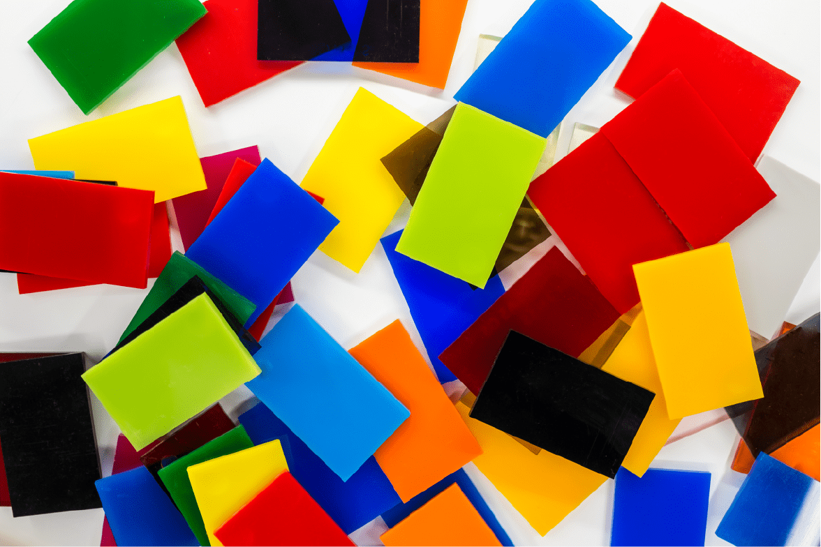 Cut to size plastic sheet