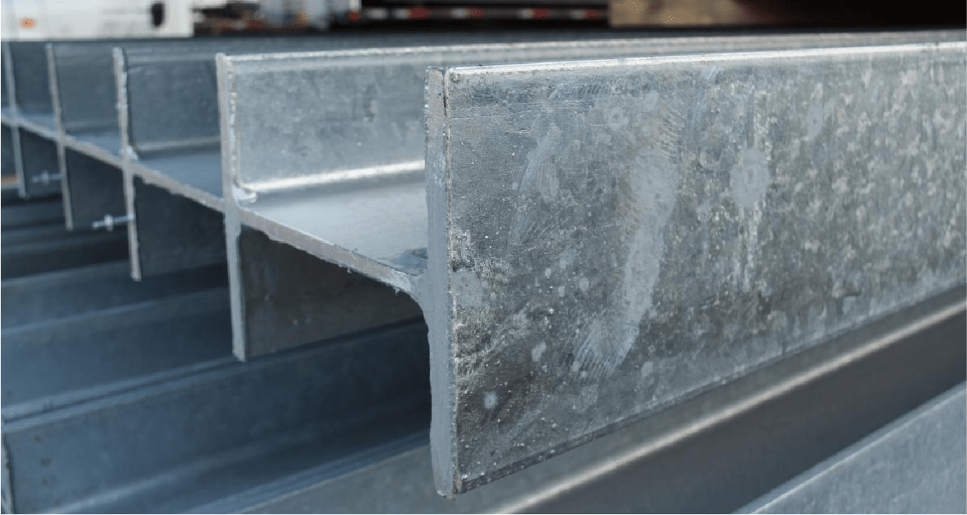 Galvanised Steel Beams