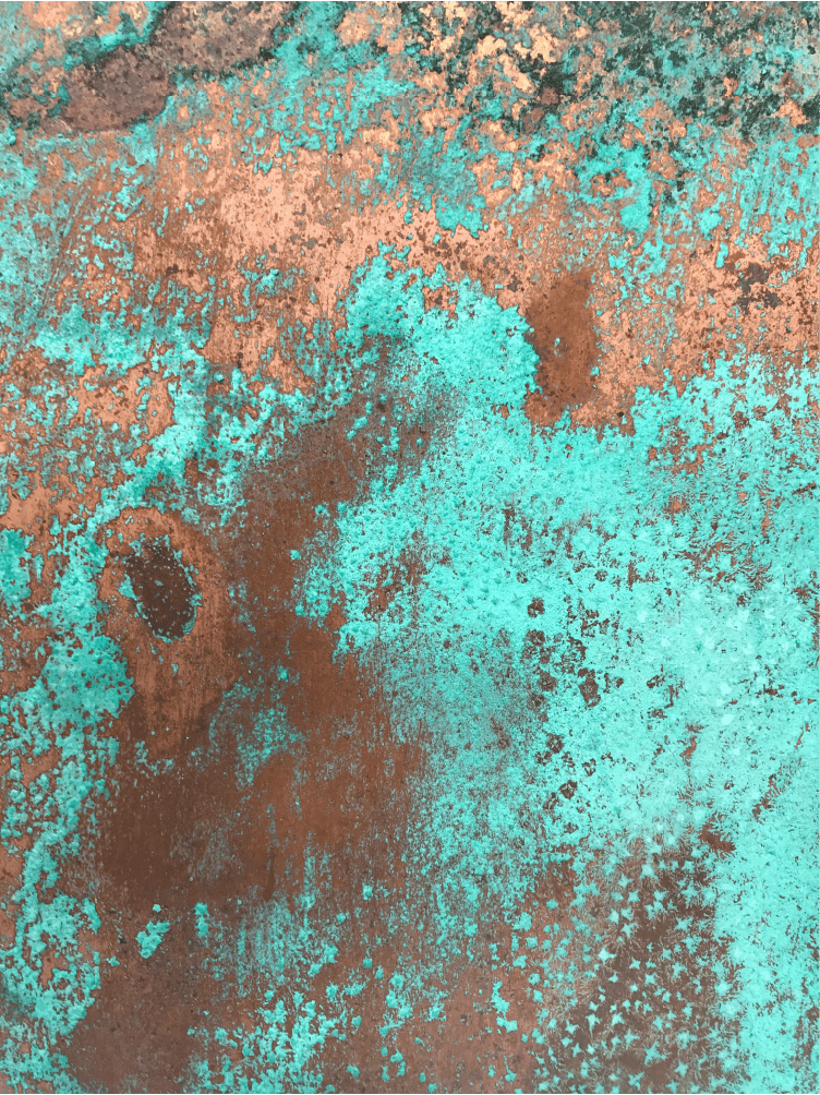 Green Copper Verdigris