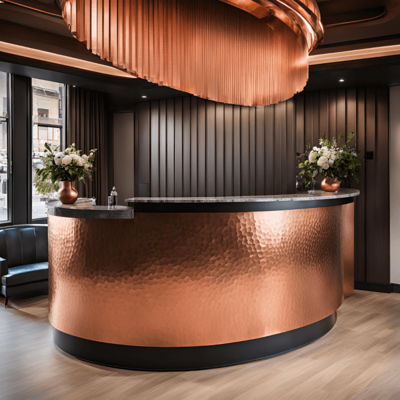 Hammered Copper Reception